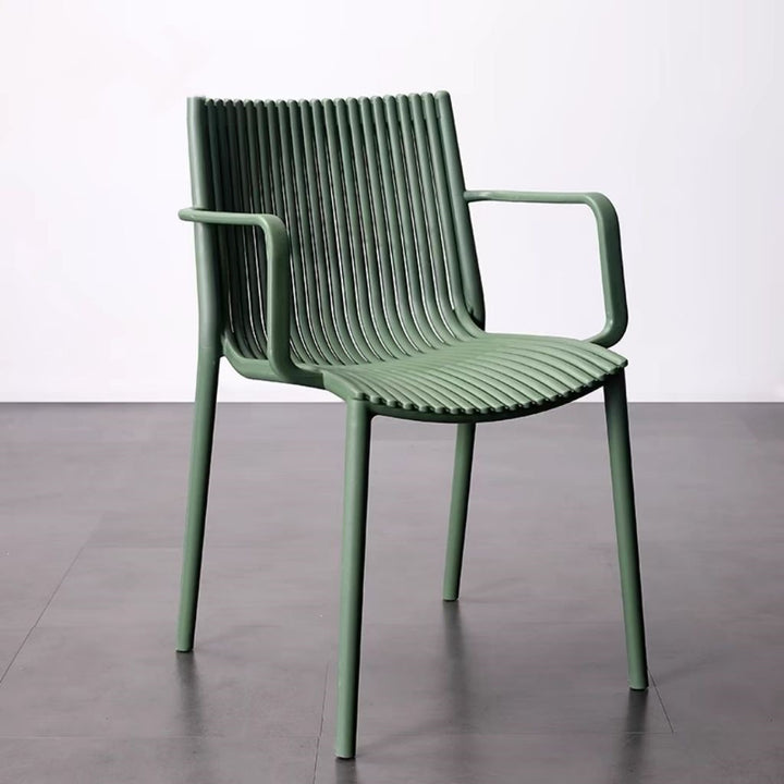 Contemporary Slatted Dining Chair Kalsten