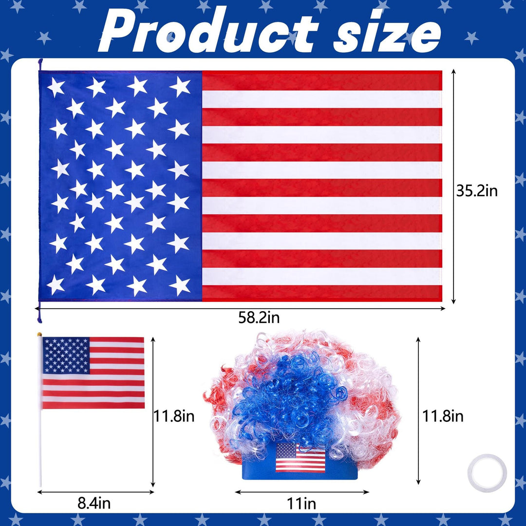 Unisex nan life-size poseable patriotic skeleton decoration Kalsten