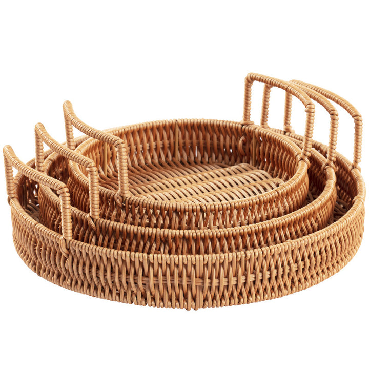 Decorative Woven Serving Tray Kalsten