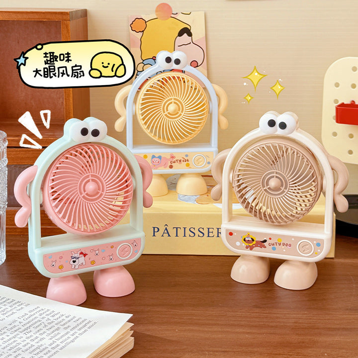 Unisex Portable Mini Stand Fan with Animal Design Kalsten