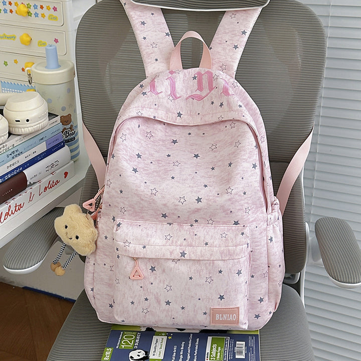 Star Print Fashion Backpack Kalsten