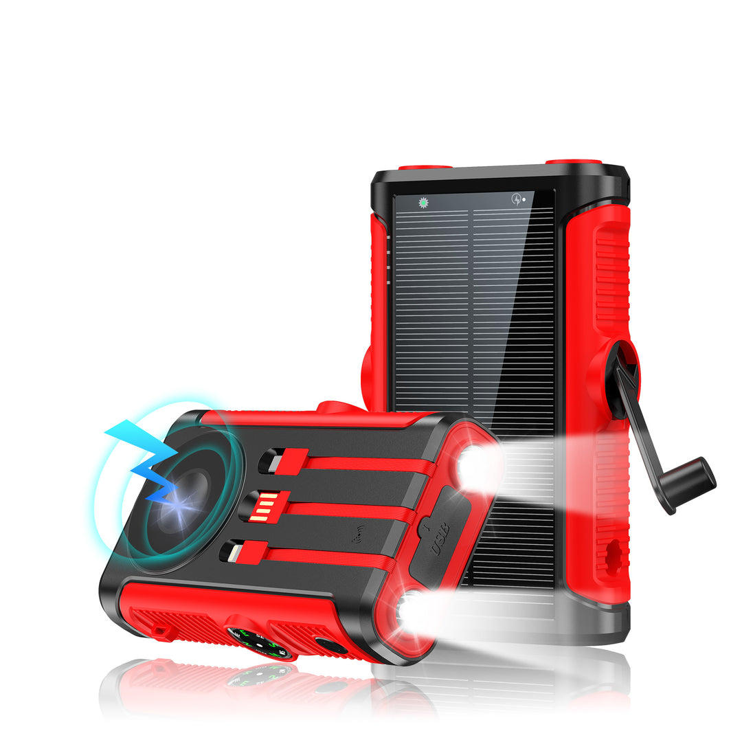 Multifunctional Solar Powerbank with Hand Crank Kalsten