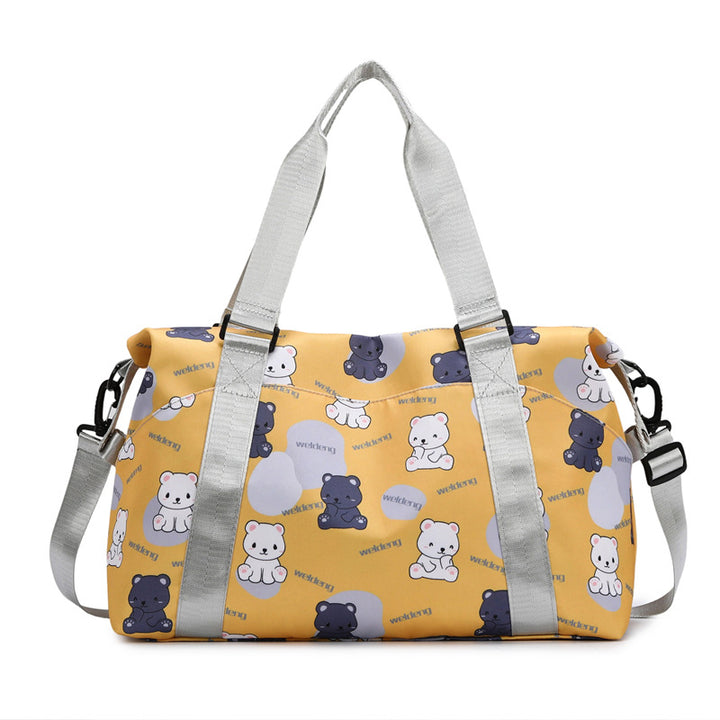 Cute Graphic Design Travel Duffle Bag