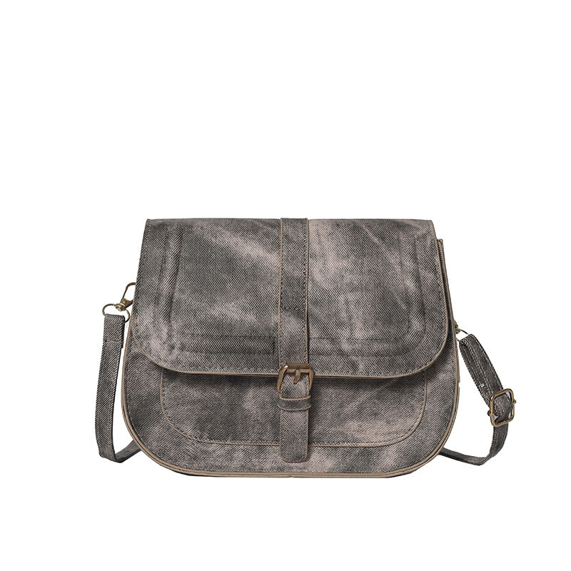 Vintage-Inspired Crossbody Satchel Kalsten