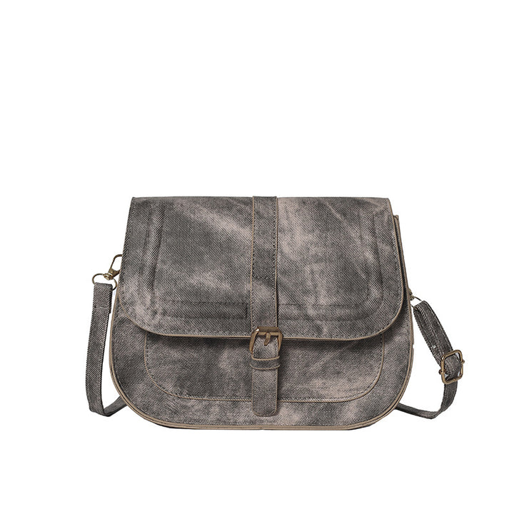 Vintage-Inspired Crossbody Satchel Kalsten