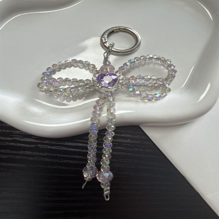 Decorative Crystal Beaded Keychain Kalsten