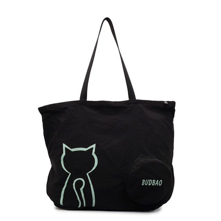 Tote bag with stylish cat design and generous storage space Kalsten