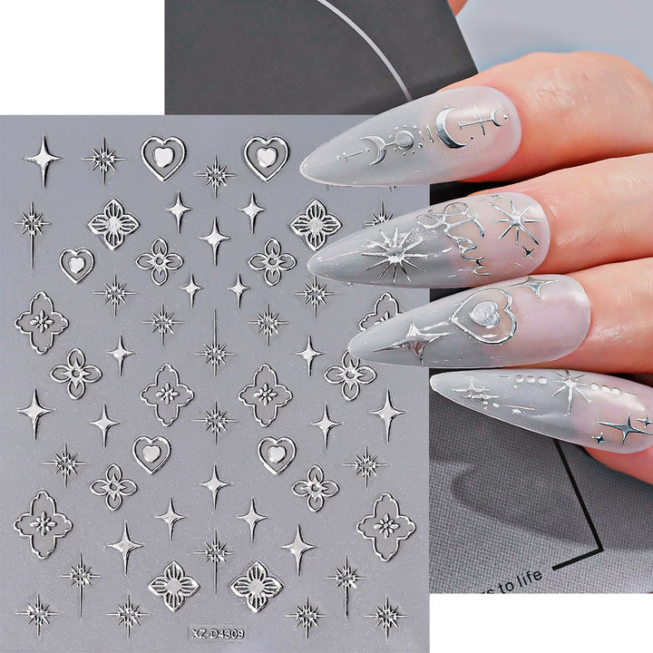 Nail Art Decorative Foil Stickers