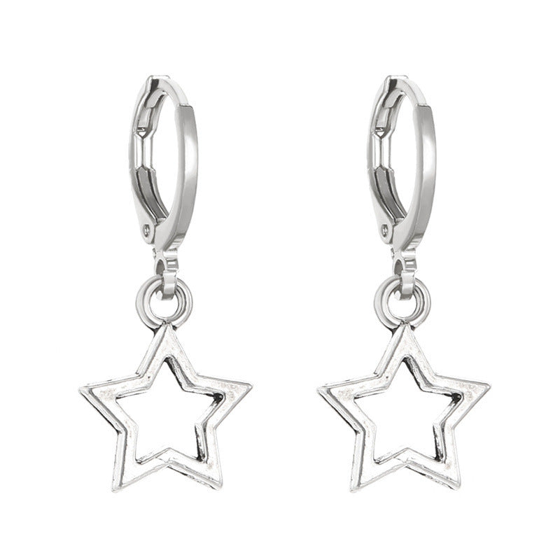 Stylish star earrings Kalsten