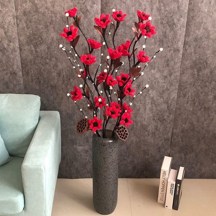 Lifelike Decorative Floral Arrangement