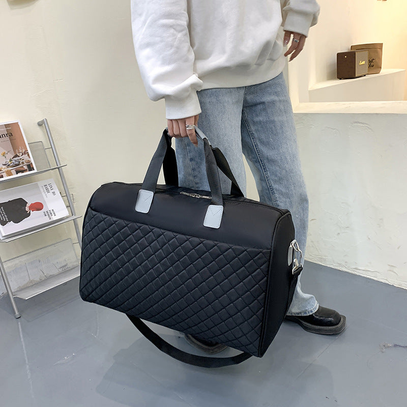 Quilted Fashion Travel Duffle