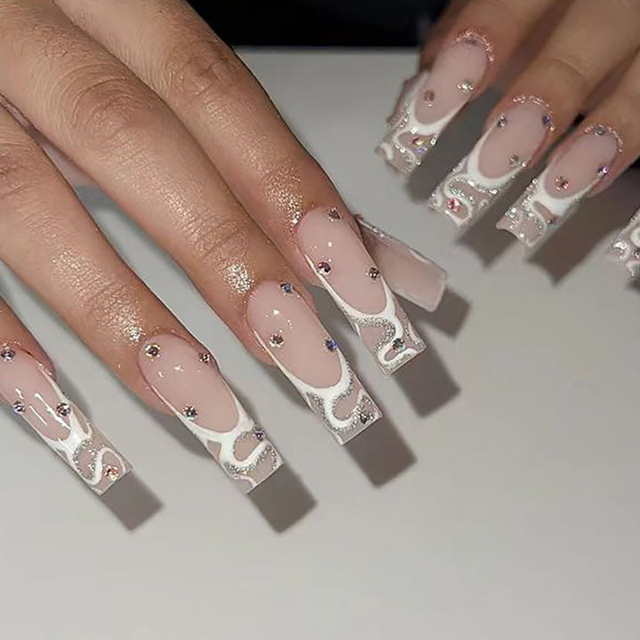 Decorative Long Nail Tips Kalsten