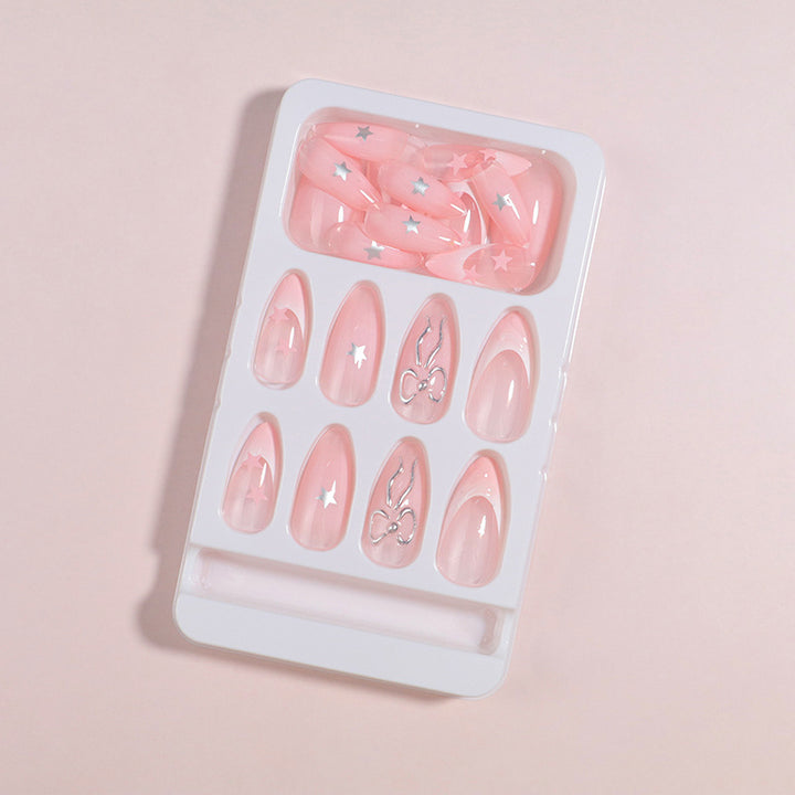 Premium Press-On Nail Set with Decorative Accents Kalsten