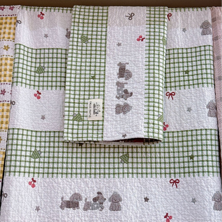 Ladies cuddly blanket with cute horse motif Kalsten