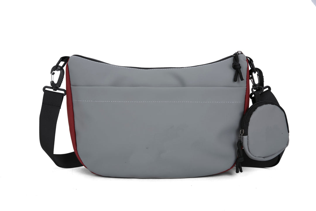 Practical shoulder bag with additional compartments Kalsten