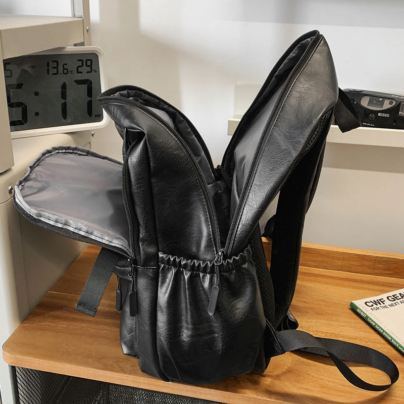 Leather Multi-Functional Backpack Kalsten