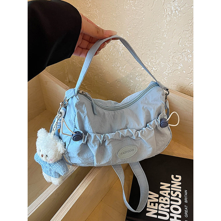 Casual Ruched Crossbody Bag