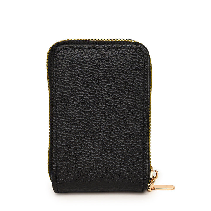 Compact RFID-Blocking Zippered Cardholder