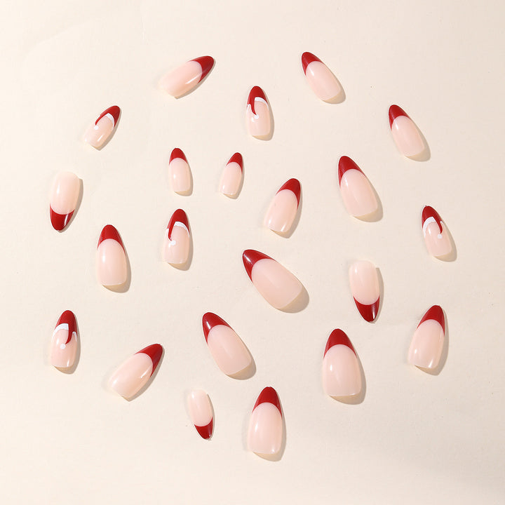 Chic French Tip Nail Art Set Kalsten