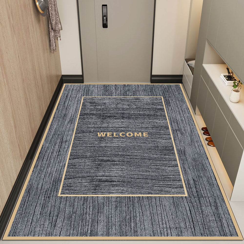 Geometric Pattern Entryway Rug