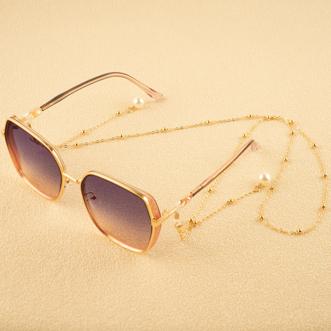 Elegant Pearl-Accent Eyewear Chain Kalsten