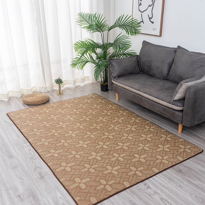 Non-Slip Geometric Pattern Area Rug