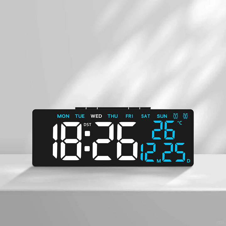 Digital Multi-Function Alarm Clock with Temperature and Day of the Week Display Kalsten