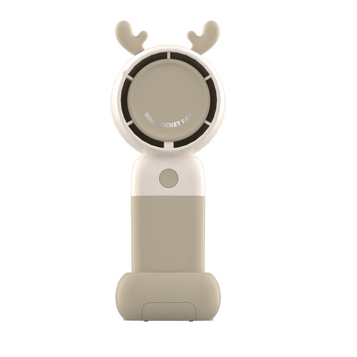 Women's Portable Handheld Fan with Cute Bear Design Kalsten