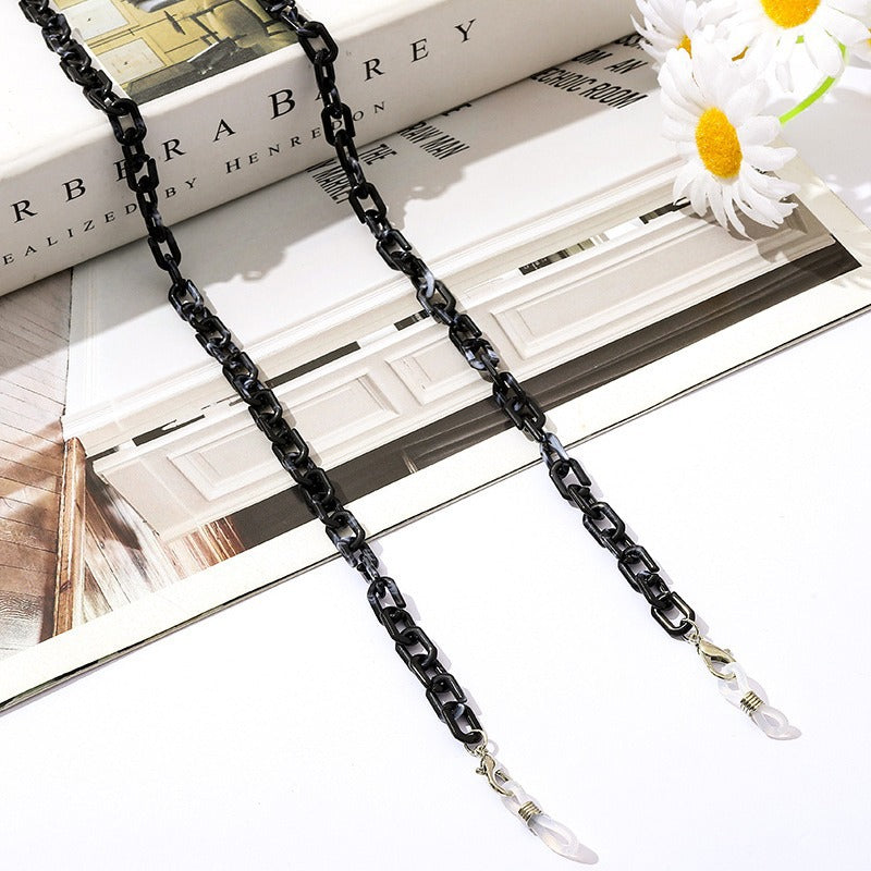 Fashionable necklace with clip clasp Kalsten