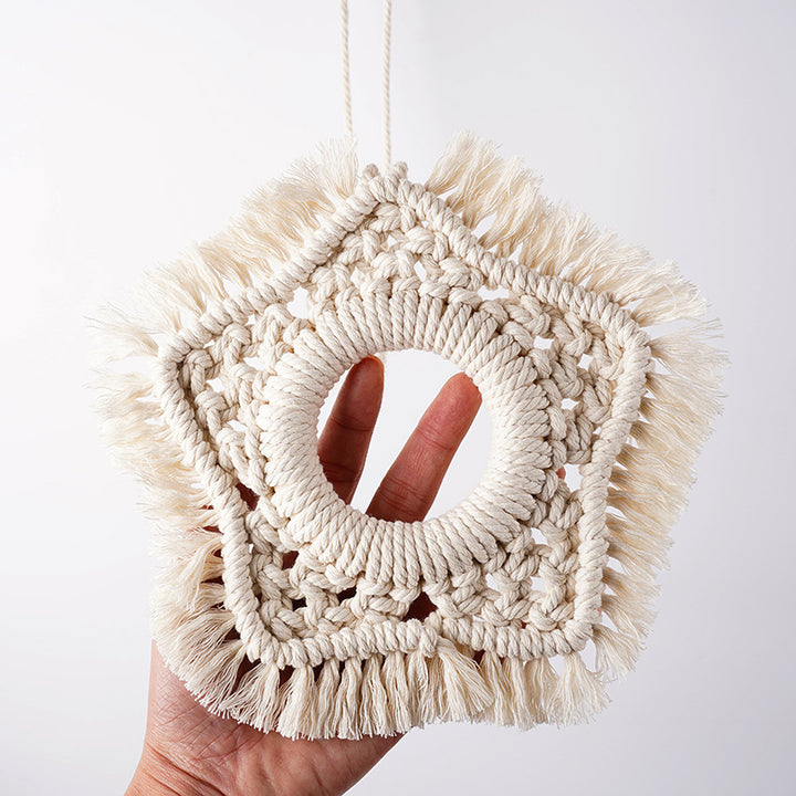 Star-Shaped Macrame Wall Decor Kalsten