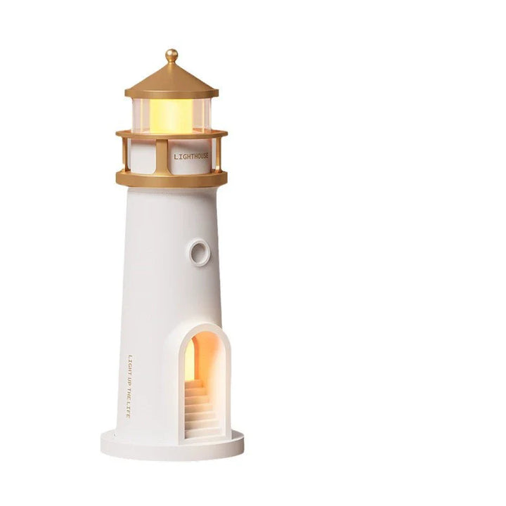 Moonlight Lighthouse Projection Lamp Ambient Night Light Bluetooth Speaker Remote Motion-Sensing Table Lamp | Kalsten