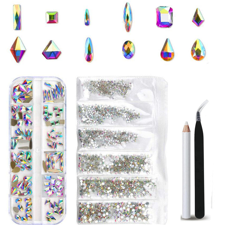 Premium Nail Art Gemstone Collection