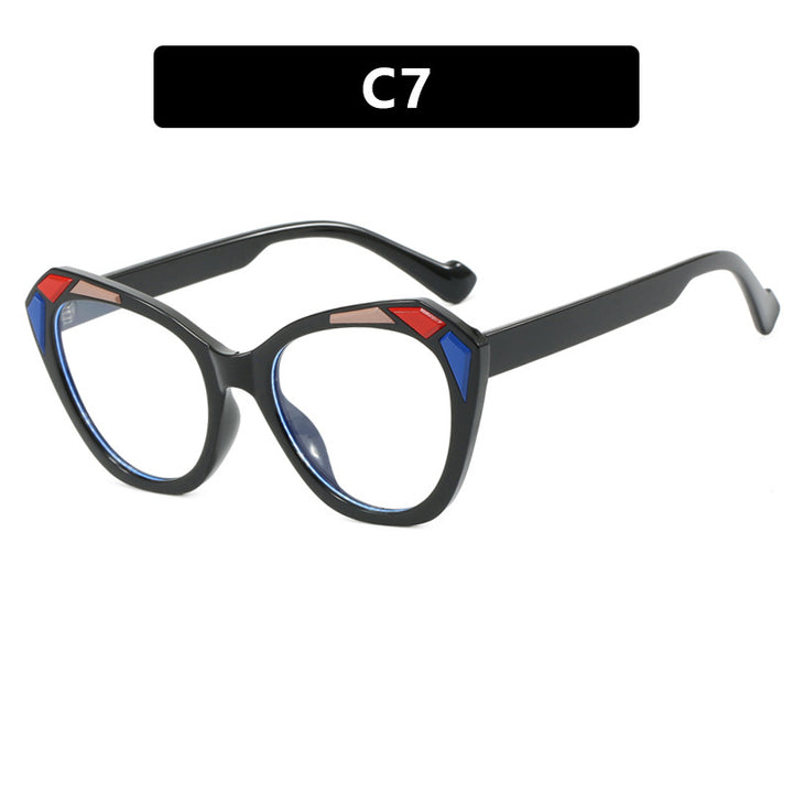 Ladies Cat Eye Sunglasses with Fashionable Details Kalsten
