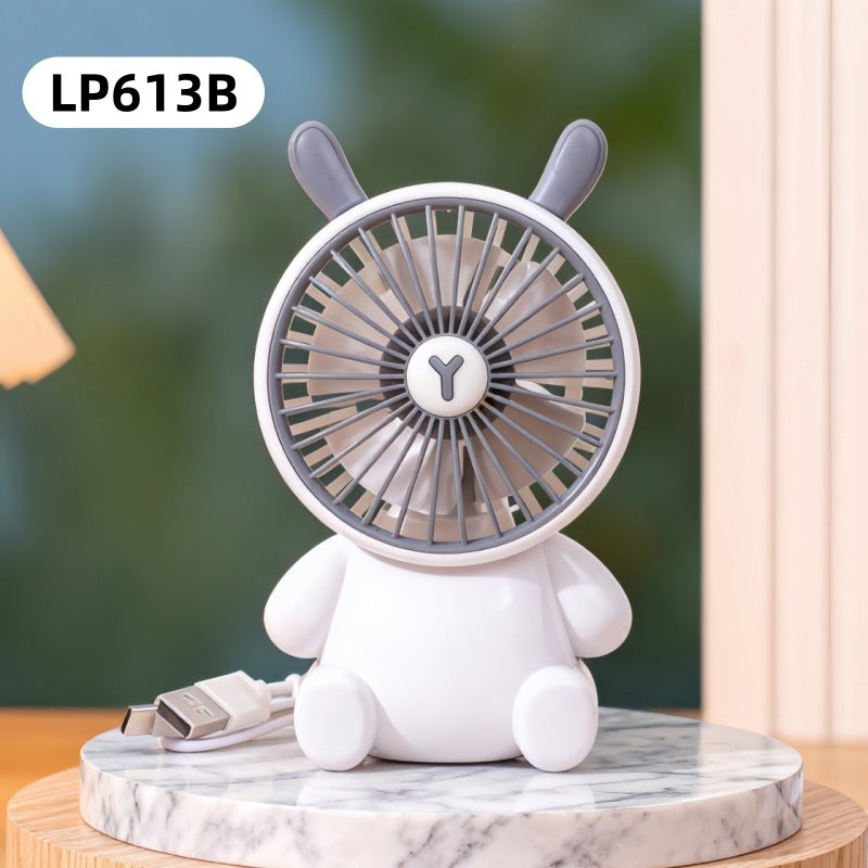 Women's portable USB mini handheld fan with animal design Kalsten