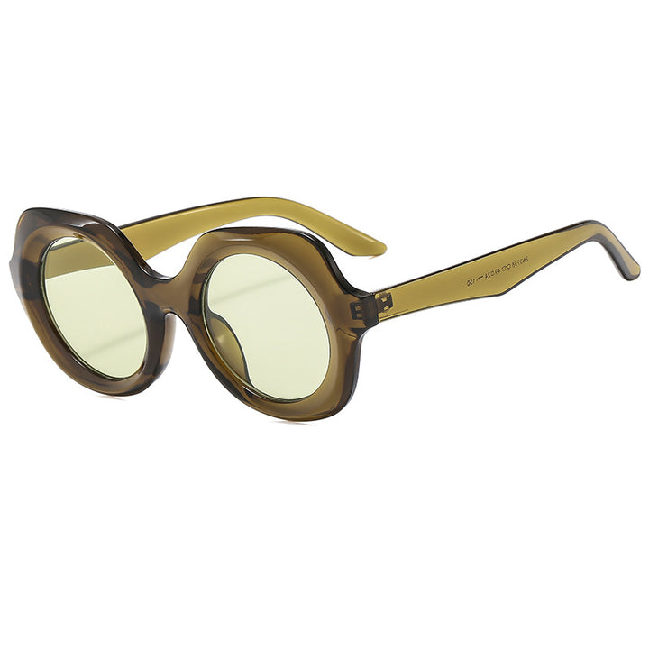 Ladies designer sunglasses with extravagant tortoiseshell frame Kalsten