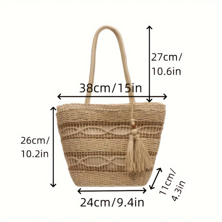 Stylish and Spacious Macrame Bag Kalsten