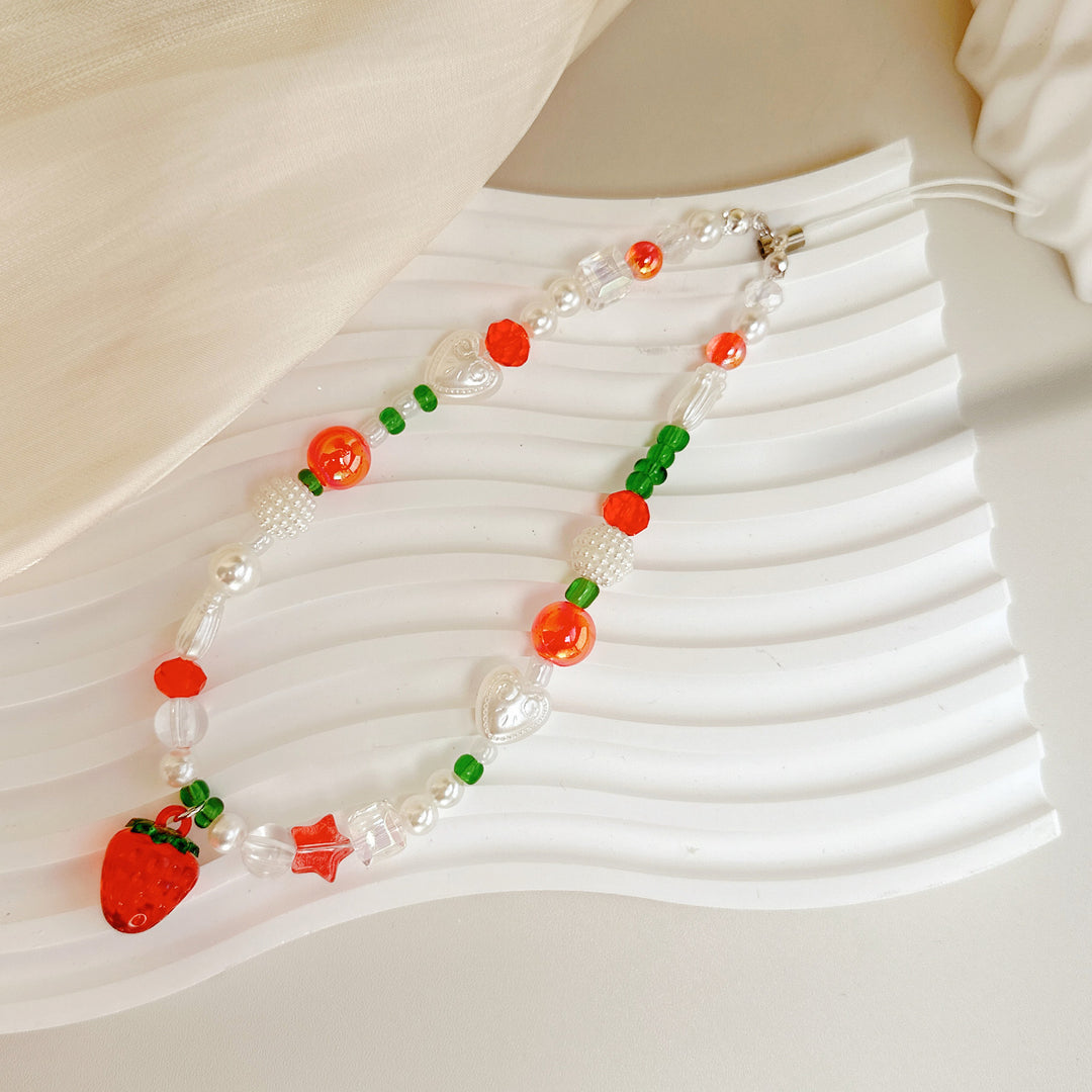 Beaded Fruit Charm Eyewear Chain Kalsten