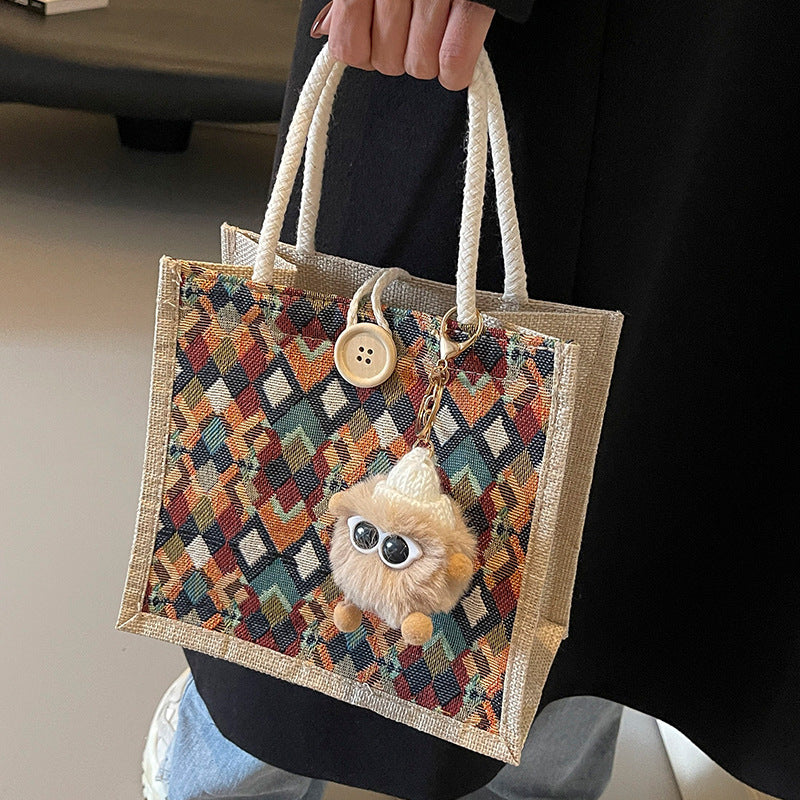 Artisan Woven Tote Bag
