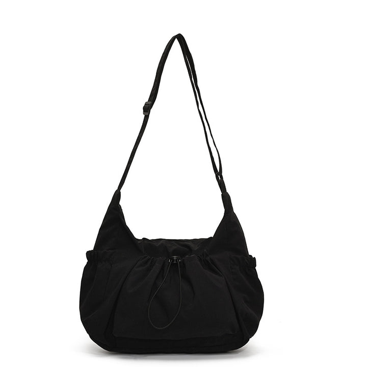 Minimalist Drawstring Hobo Bag