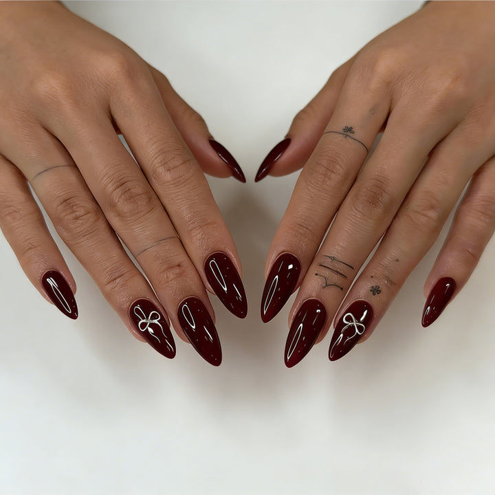 Elegant Stiletto Nail Art Kalsten