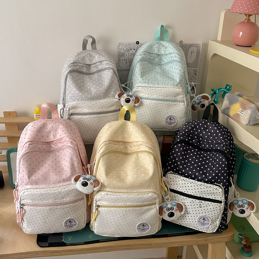 Cute Patterned School Backpack Kalsten
