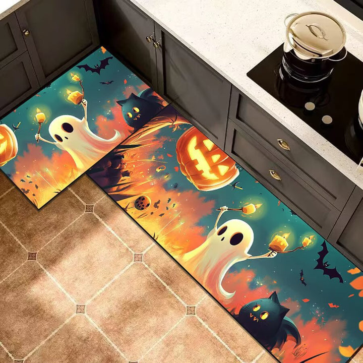 Halloween Themed Kitchen Comfort Mat