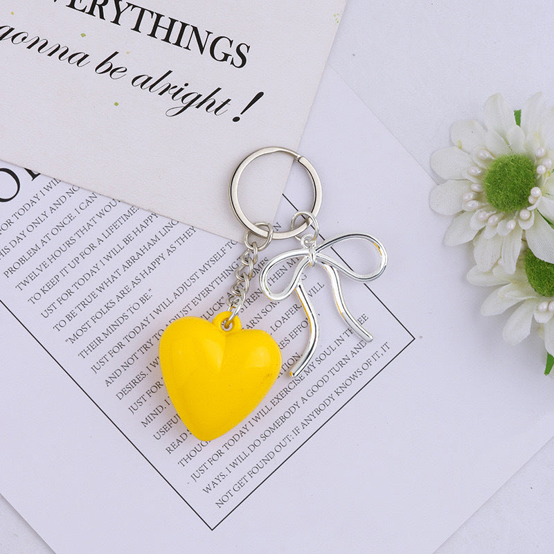 Charming Heart-Shaped Keychain kalsten
