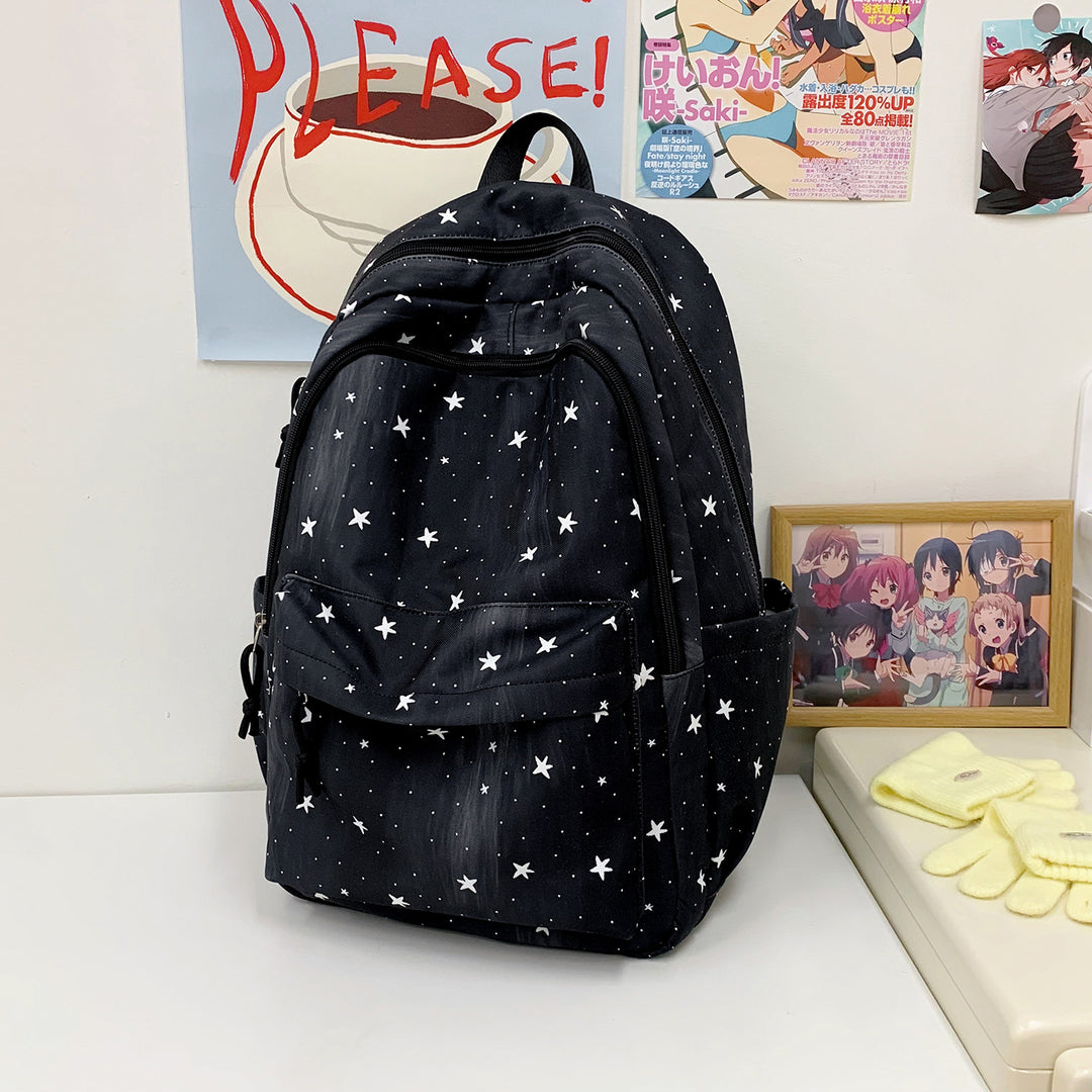 Decorative Star-Patterned Backpack Kalsten 1791205991