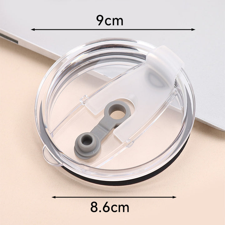 Spillproof Replacement Insulated Tumbler Lid With Silicone Gasket Flip Drinking Cover