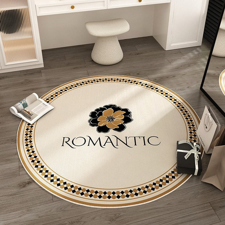 Round Decorative Area Rug