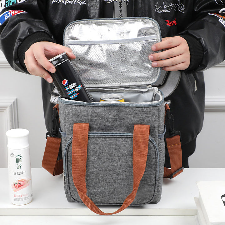 Insulated Zip-Top Lunch Tote