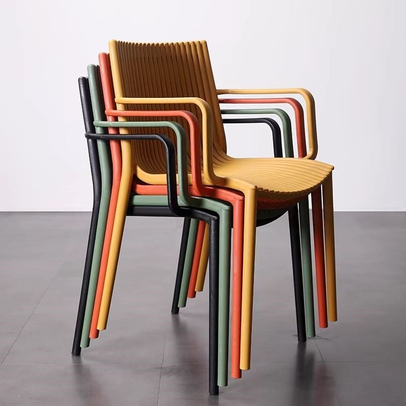 Contemporary Slatted Dining Chair Kalsten