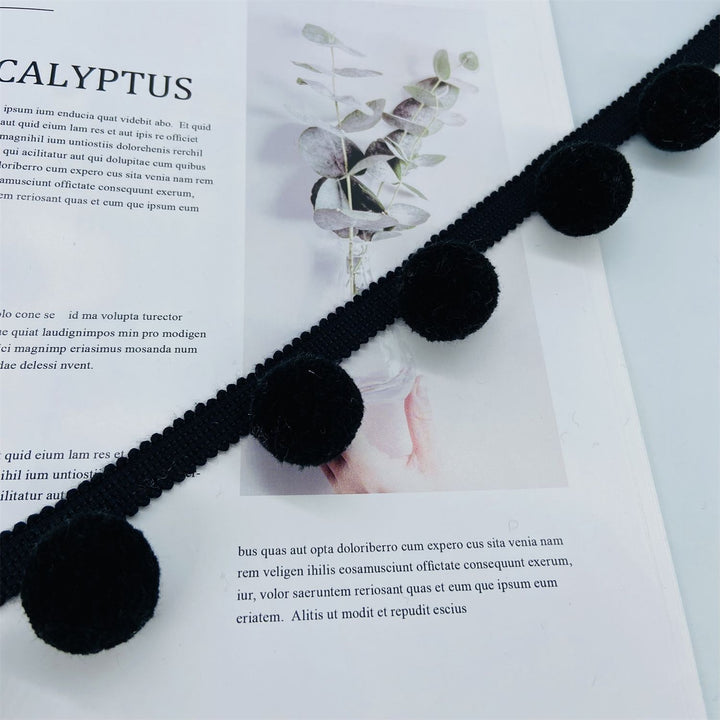 Decorative Pompon Trim Kalsten