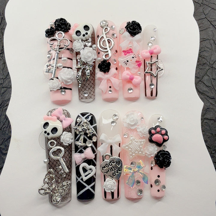 Decorative Press-On Nails